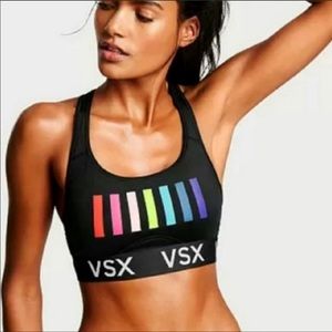 Victoria’s Secret VSX Rainbow Sports Bra Large